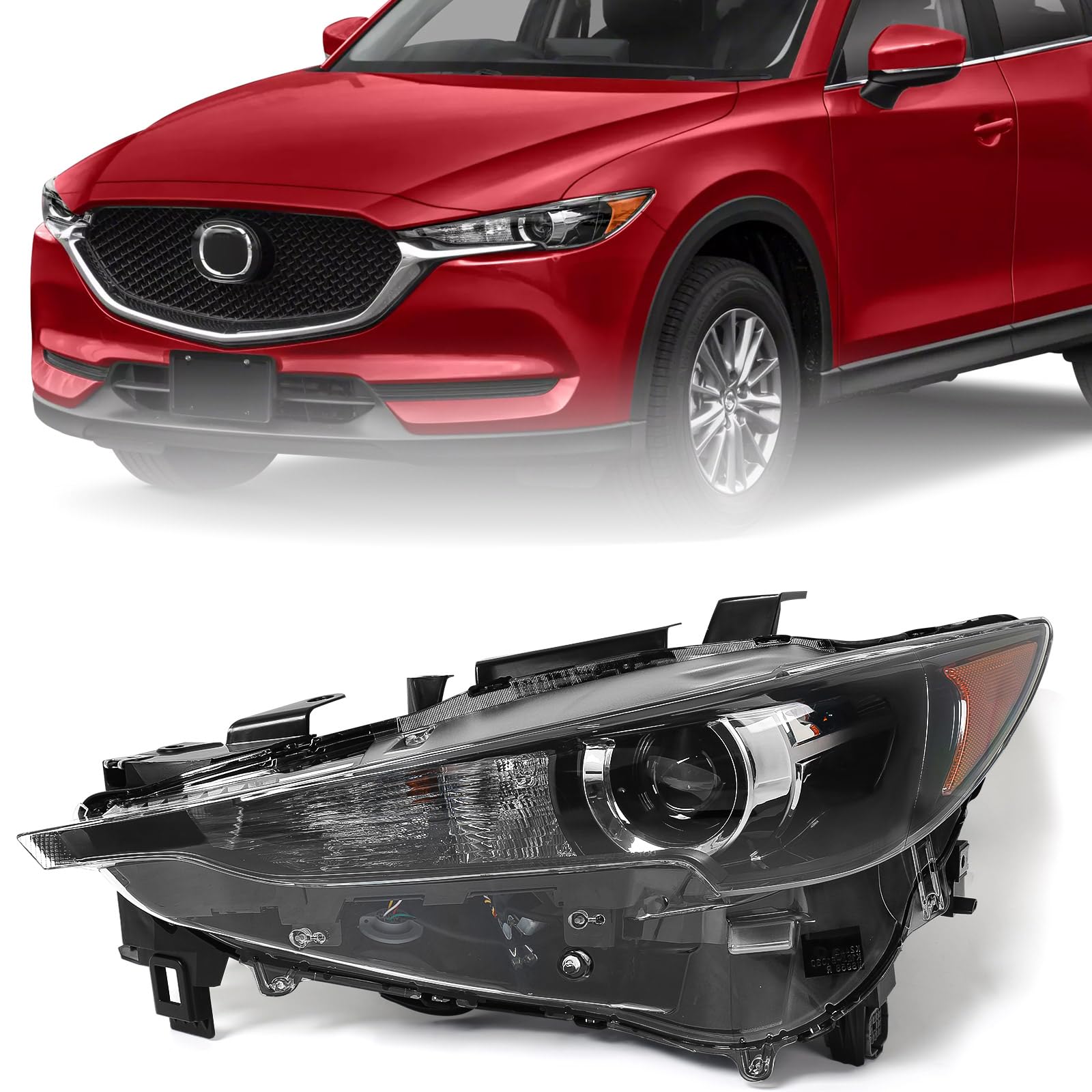 Amazon.com: Huray Left LED Headlight Assembly for Mazda CX-5 CX5
