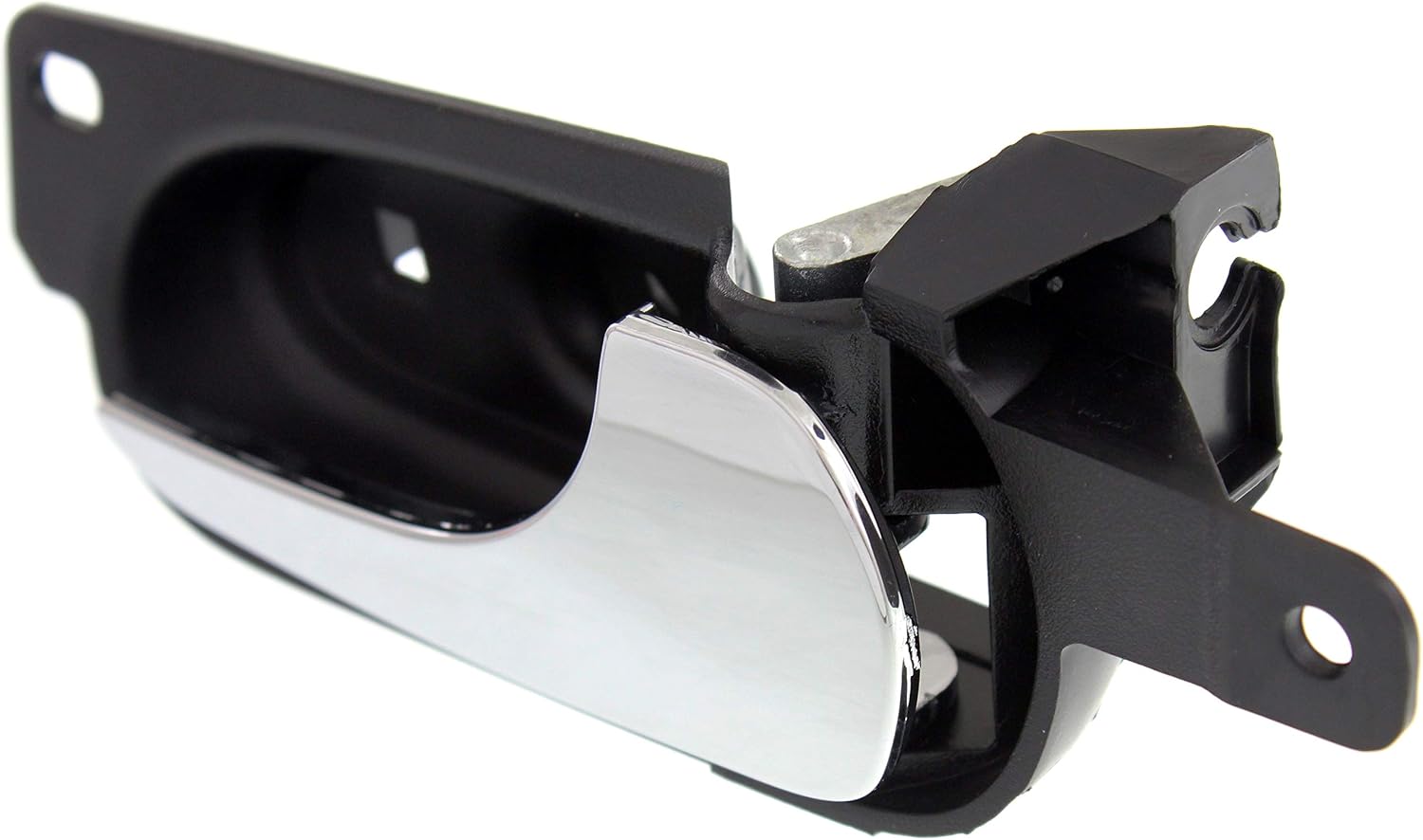 Compatible with 06-11 Lucerne Inside Inner Interior Rear Chrome Door Handle Right Passenger Side