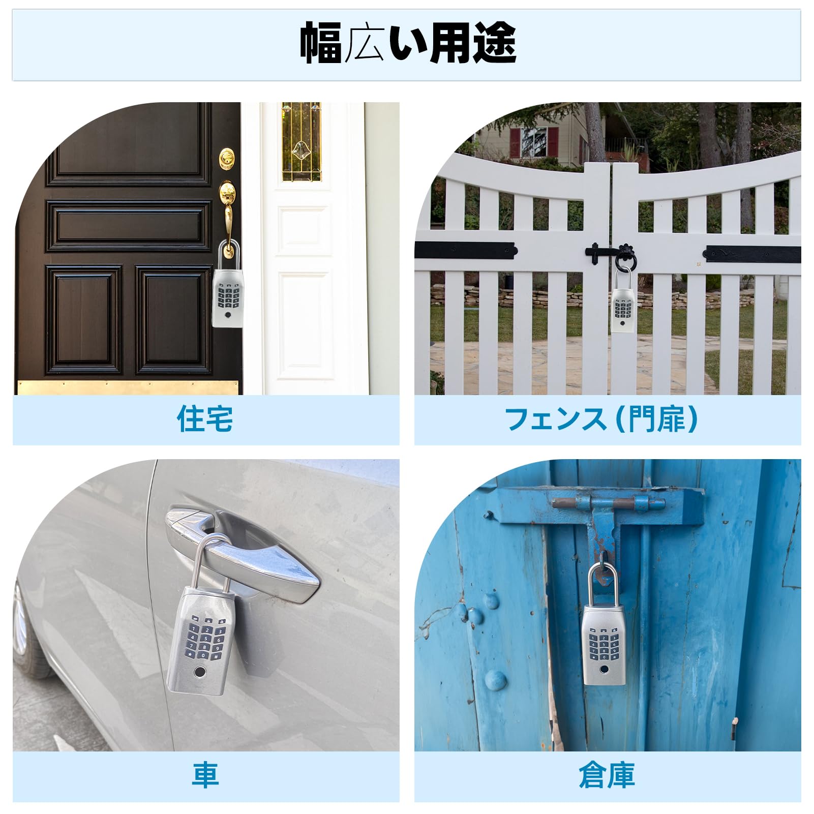 Amazon.co.jp: TenixLox スマートセキュリティキーボックス 指紋認証