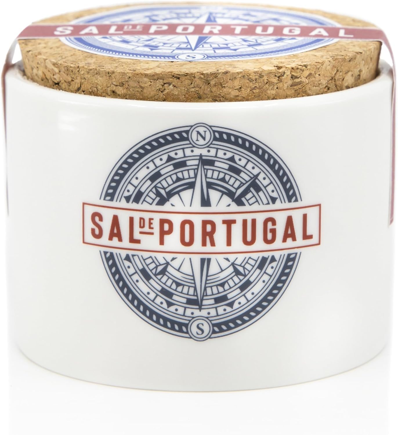 Fior di Sal – Sal del Portogallo – Confezione da 3 vasetti in ceramica da 150 g – Estratto dalle saline di Figueira da Foz – Sale 100% naturale – Prodotto gourmet portoghese