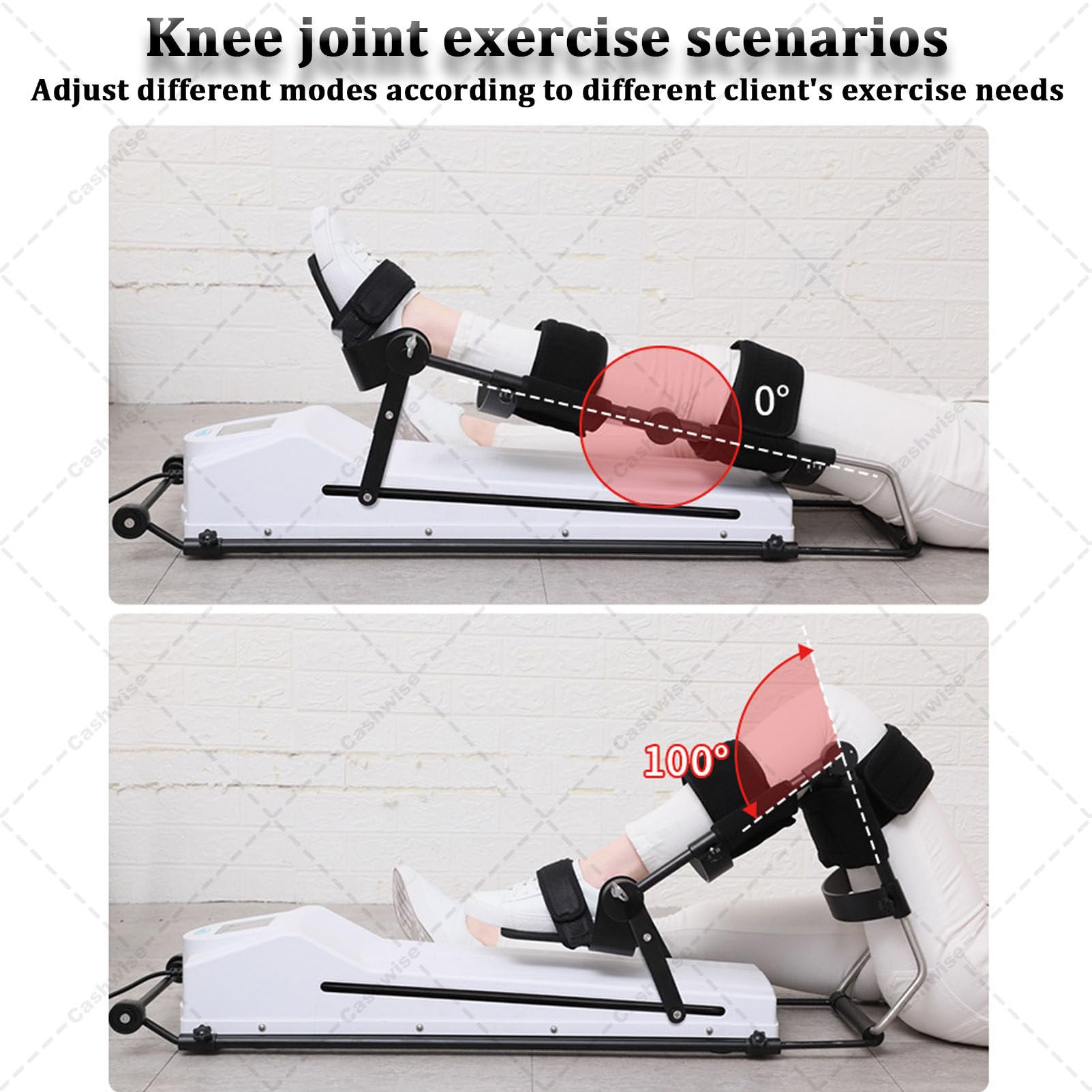 Máquina CPM de Movimiento pasivo Continuo, Equipo de rehabilitación de Rodilla, Fisioterapia, máquina de tracción de Miembros Inferiores, rehabilitación de piernas con Control Remoto M