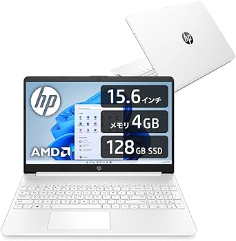 Amazon.co.jp: HP ノートパソコン 15.6インチ フルHD AMD 3020e 4GB