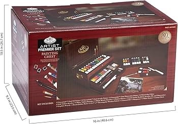 Amazon.com: Royal & Langnickel Premier Multi-Media Painting Chest