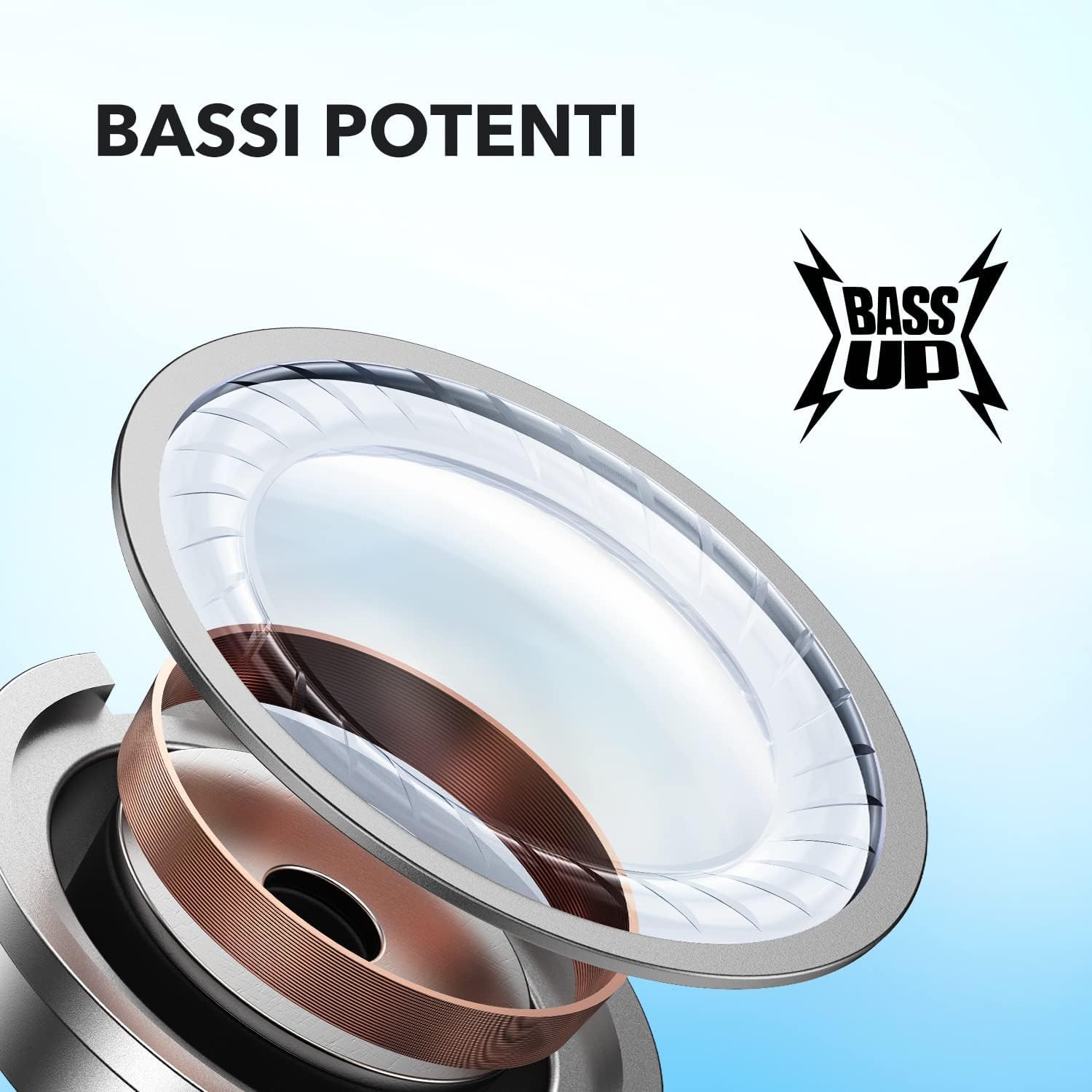 soundcore by Anker P20i Kabellose Bluetooth Kopfhörer in-Ear, 10mm Treiber, Anpassbarer EQ, 30 Std. Spielzeit, IPX5 wasserfest, 2 Mikros mit KI, einzeln verwendbar (Schwarz) (Generalüberholt)