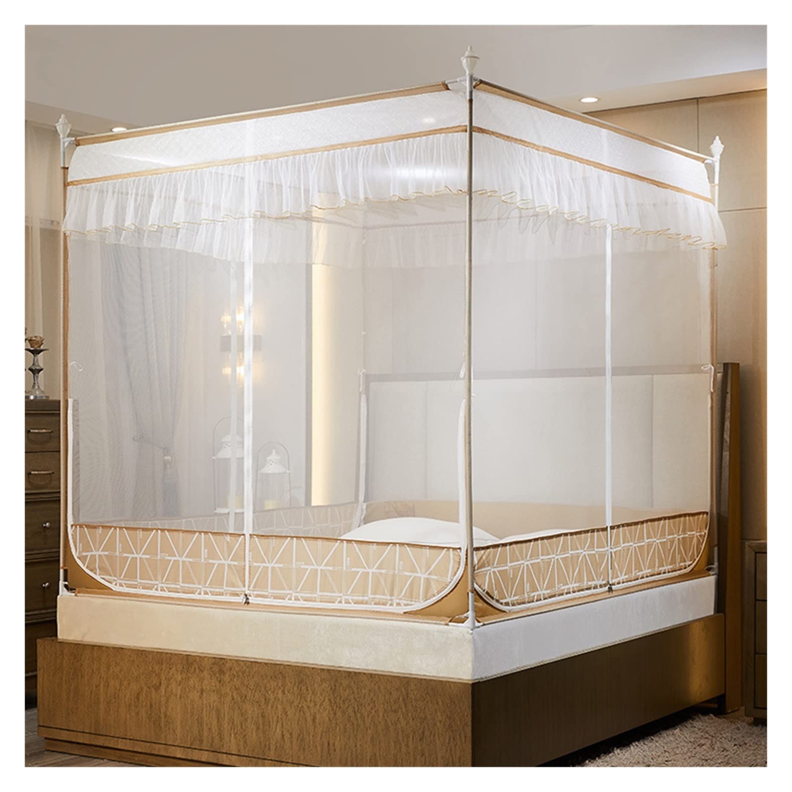 DXTFDHB Pop Up Mosquito Net Foldable Anti-mosquito Tent Durable Large Camping Tent Easy to Setup