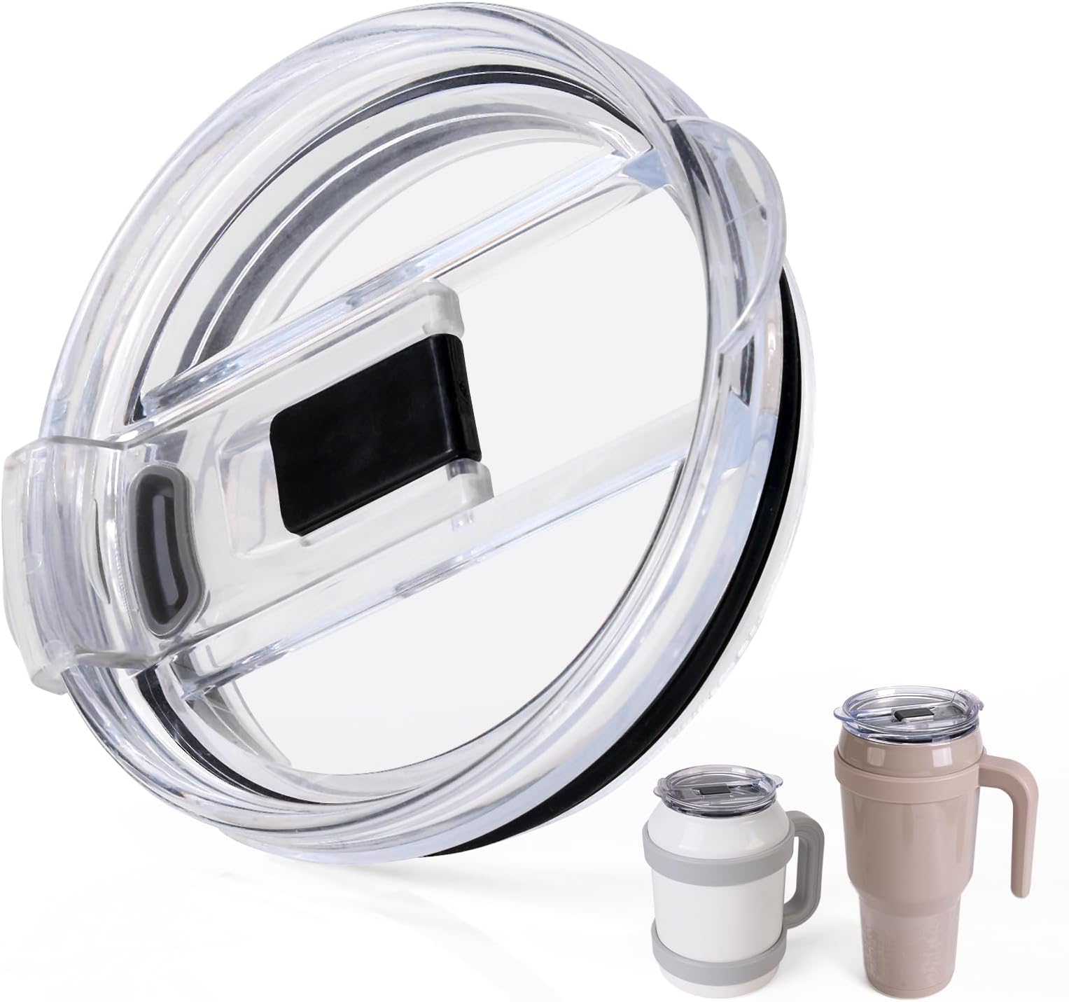 Replacement Lids Compatible With Reduce 50 oz 40 oz Tumbler, Tumbler Lid Compatible With Reduce Tumbler, Spill Proof Splash Resistant Tumbler Covers