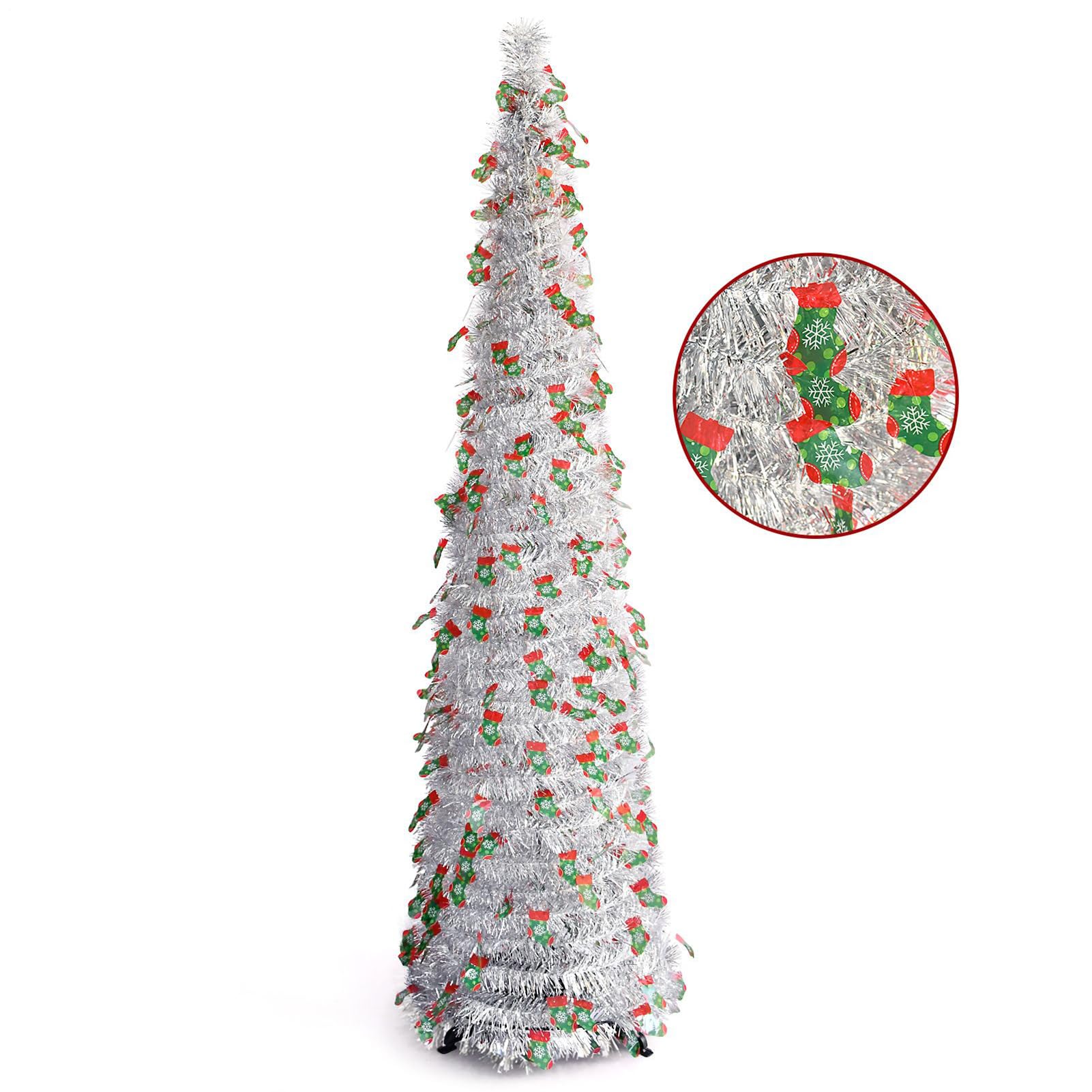 Árbol de Navidad Plegable Decoración De Plegable 1.5M