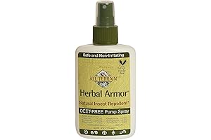 Herbal Armor DEET-Free Natural Bug Spray - Defend Against Mosquitoes & Insects...