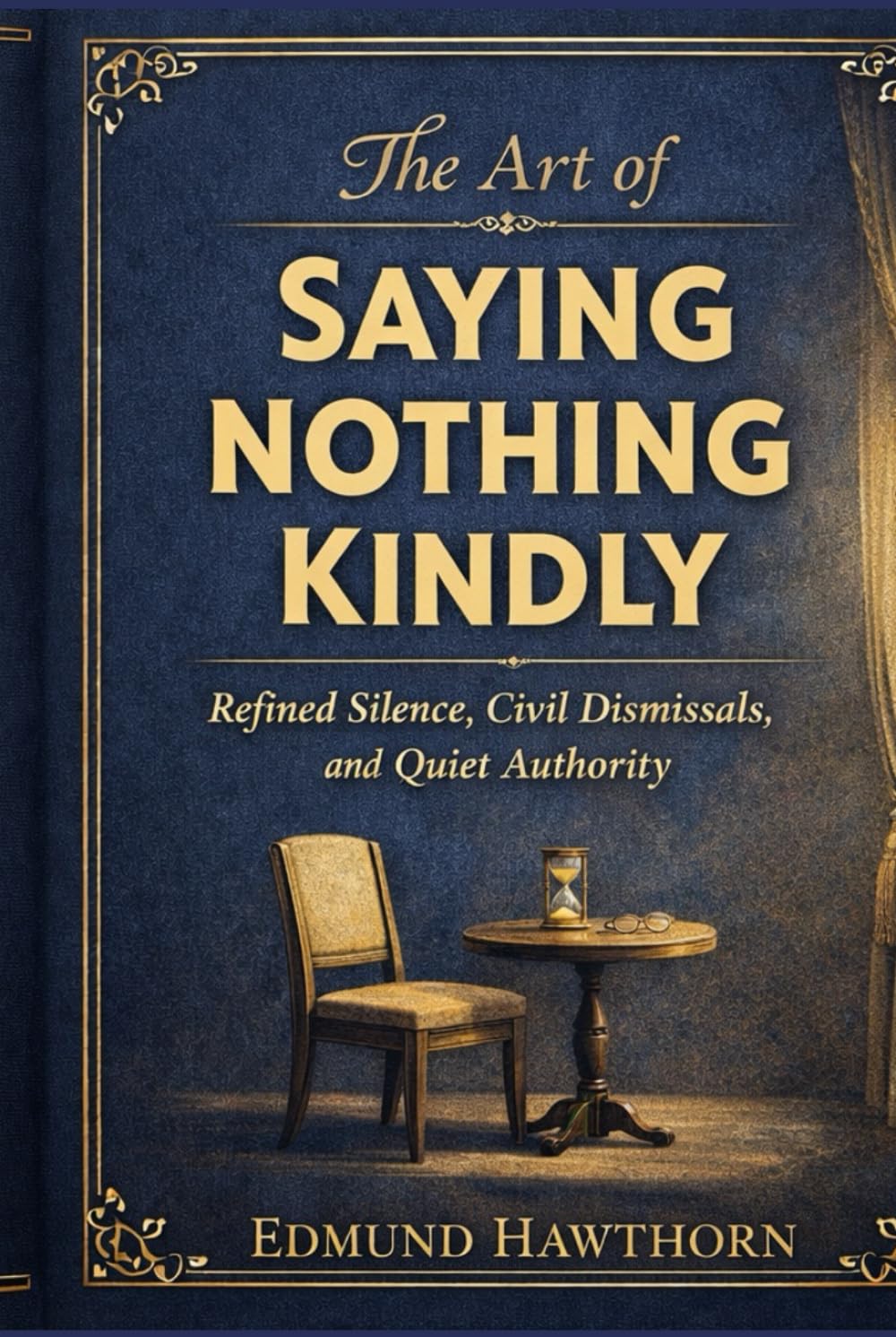 The Art of Saying Nothing Kindly: Refined Silence, Civil Dismissals, and Quiet Authority