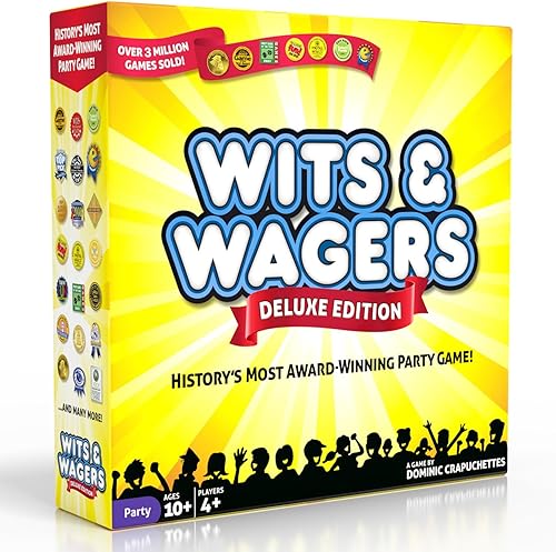 Wits & Wagers Juego de mesa, edición de lujo, Multi Color