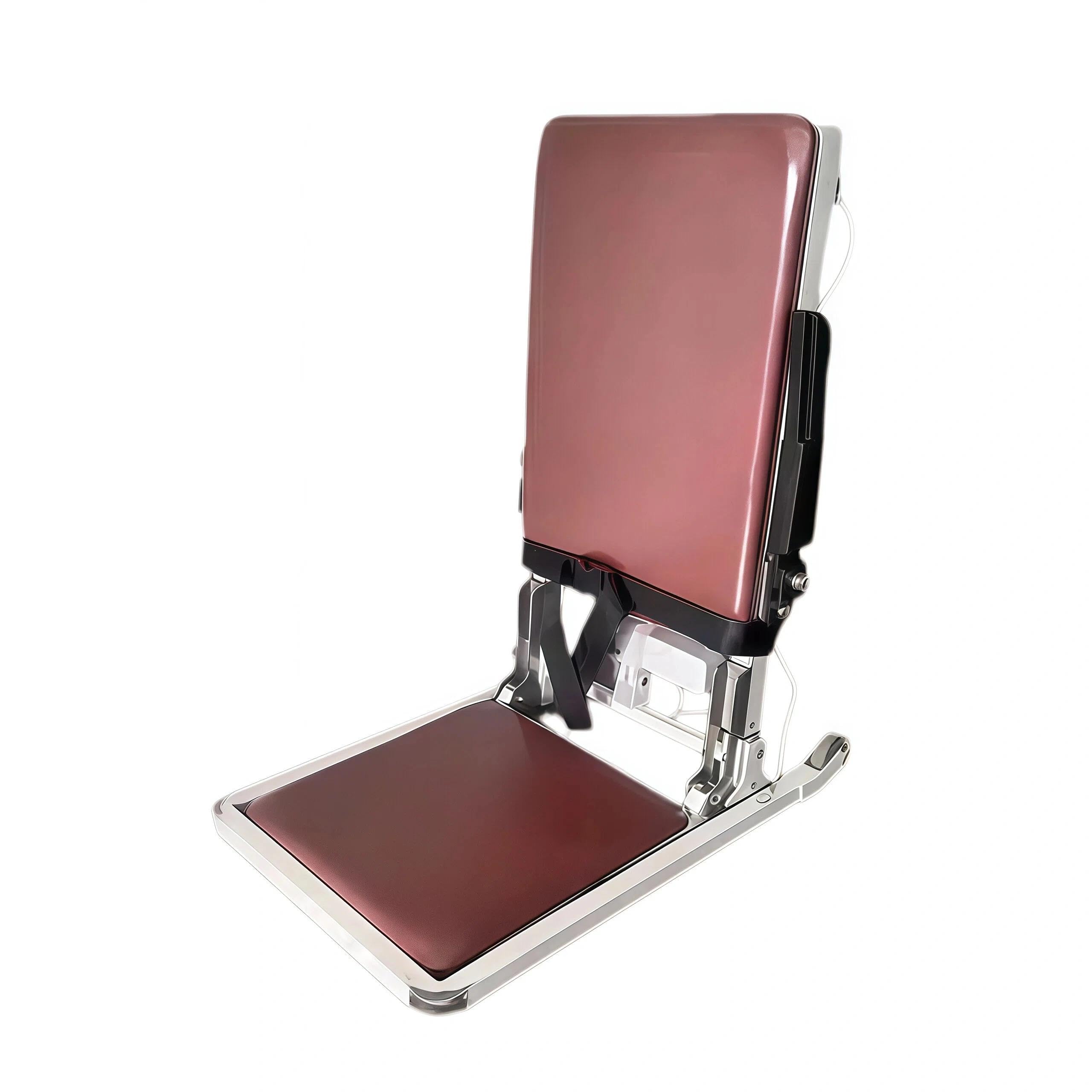 Generico Sollevatore Elettrico per Anziani e Disabili, Sedia Elevatrice Pieghevole da Terra, Altezza Regolabile 0-50 cm, Trasferimento Multifunzionale Portatile con Ruote, Portata fino a 120 kg