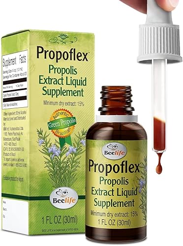 Vista 9 de Extracto de propóleo verde brasileño Beelife 11% Extracto seco, Tintura de propóleo de abeja, Altos niveles de Artepillin-C – Natural y Kosher