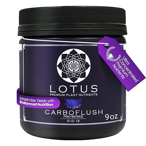 Carboflush - Potenciador del sabor de cosecha, acabador, limpiador, nutriente en polvo de primera calidad derivado de forma natural, fertilizante