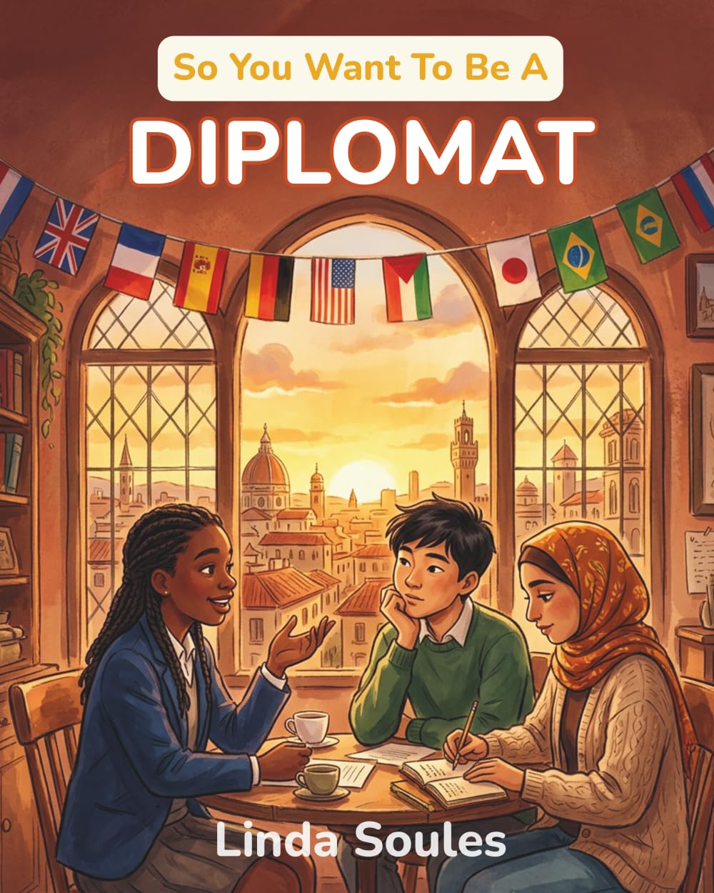 So You Want To Be A Diplomat: A Kids' Guide to Diplomacy, International Relations, Embassies, and the Skilled Negotiators Who Build Peace and Understanding Between Nations