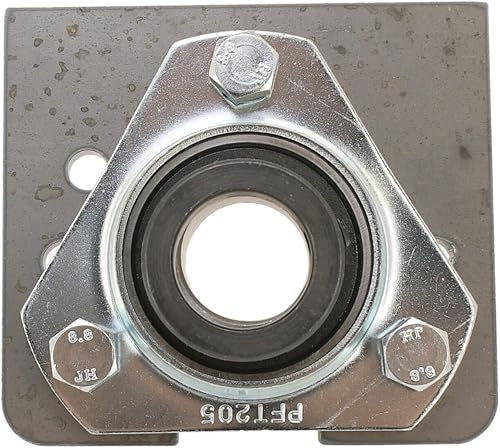 GoPowerSports Kit de rodamientos de eje vivo de 1" con bridas de 3 agujeros Go-Kart