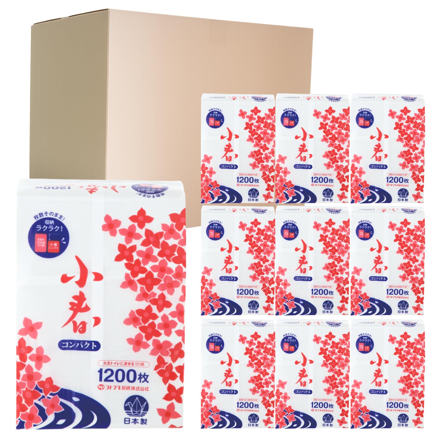Amazon.co.jp: コトブキ製紙 ちり紙 トイレに流せる 小春 Amazon.co.jp: コトブキ製紙 ちり紙 トイレに流せる 小春