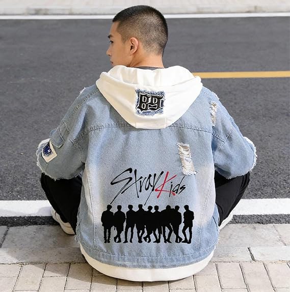 KPOP Stray Kids Baseball Jacket Bang Felix Jisung Hyunjin Minho Bangchan Changbin Printed Warm Unisex Sweatshirts