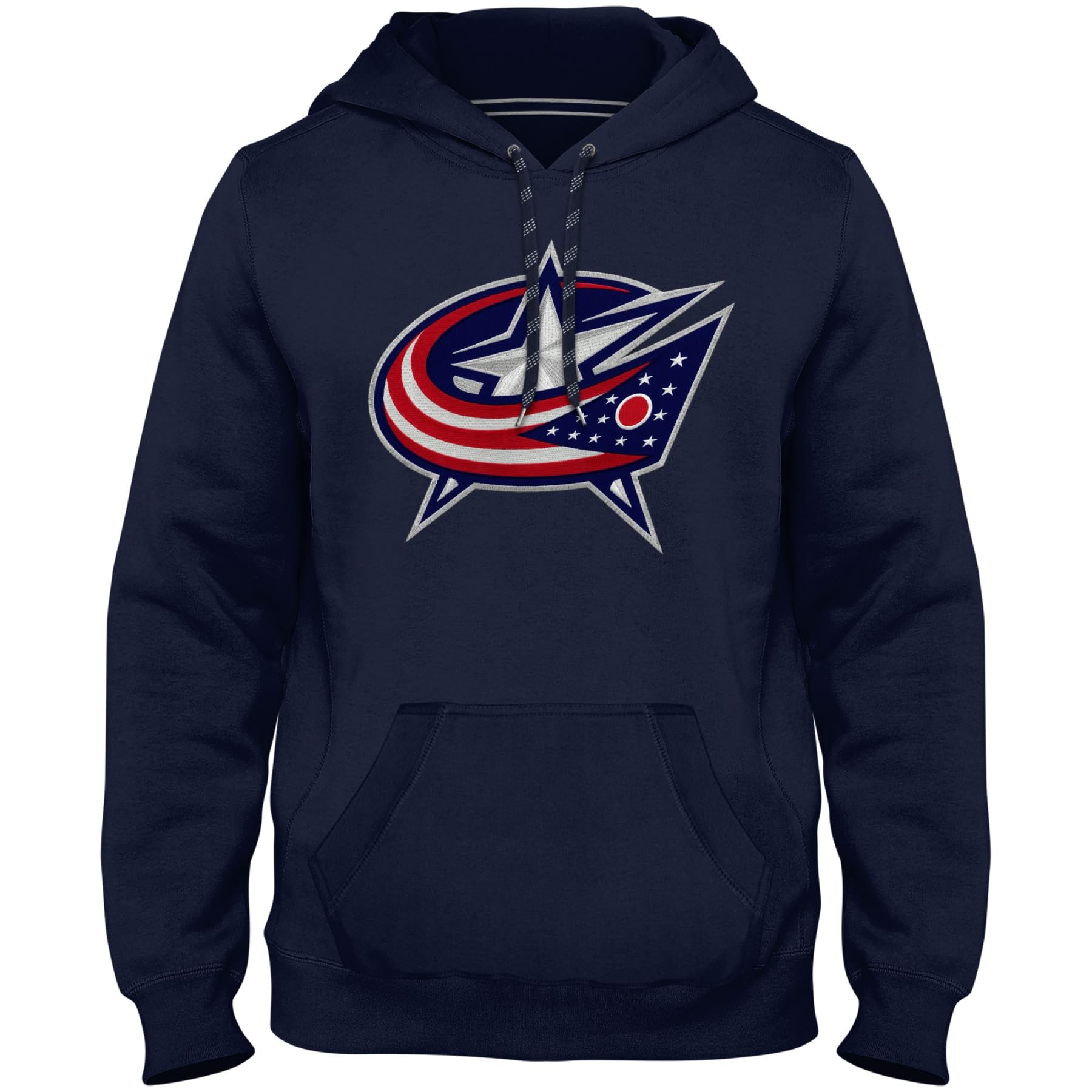 Amazon.com : Bulletin Columbus Blue Jackets NHL Express Twill Logo Hoodie -  Navy - Small : Sports \u0026 Outdoors