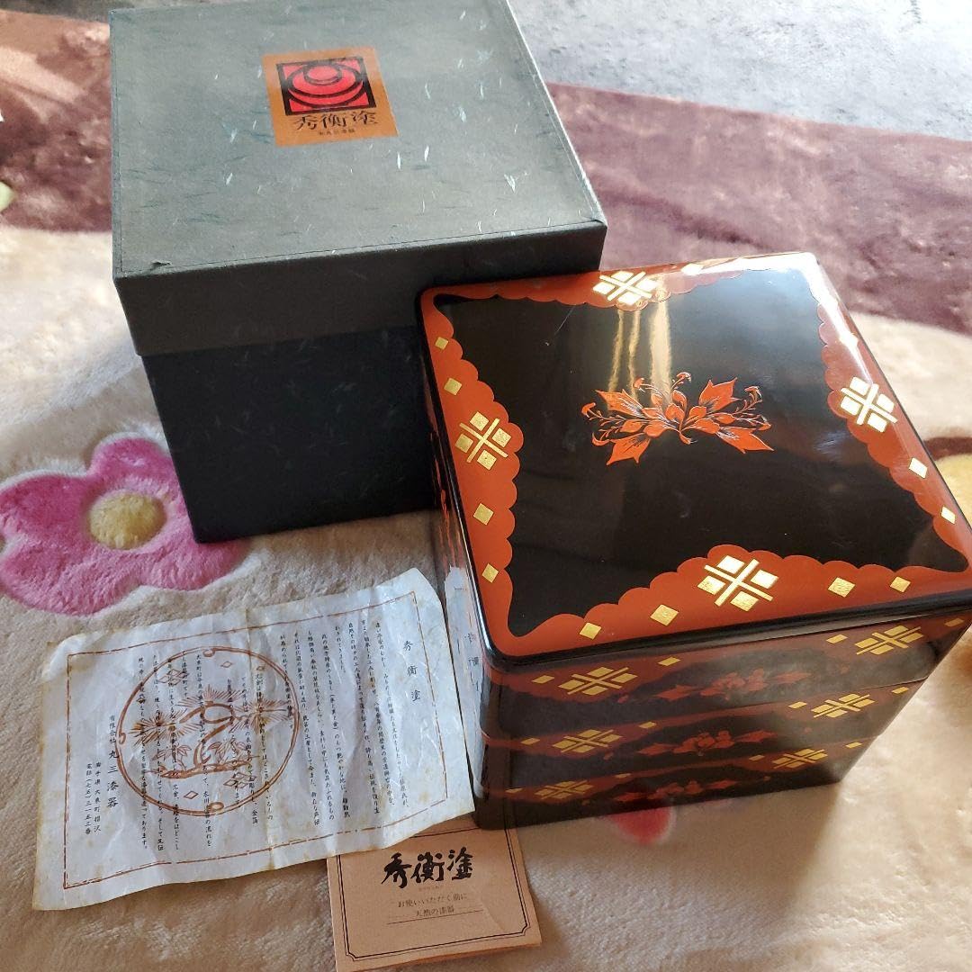 丸三漆器　牡丹　重箱 Amazon | 丸三漆器 牡丹 重箱.015ks | ノーブランド品 | 重箱 通販