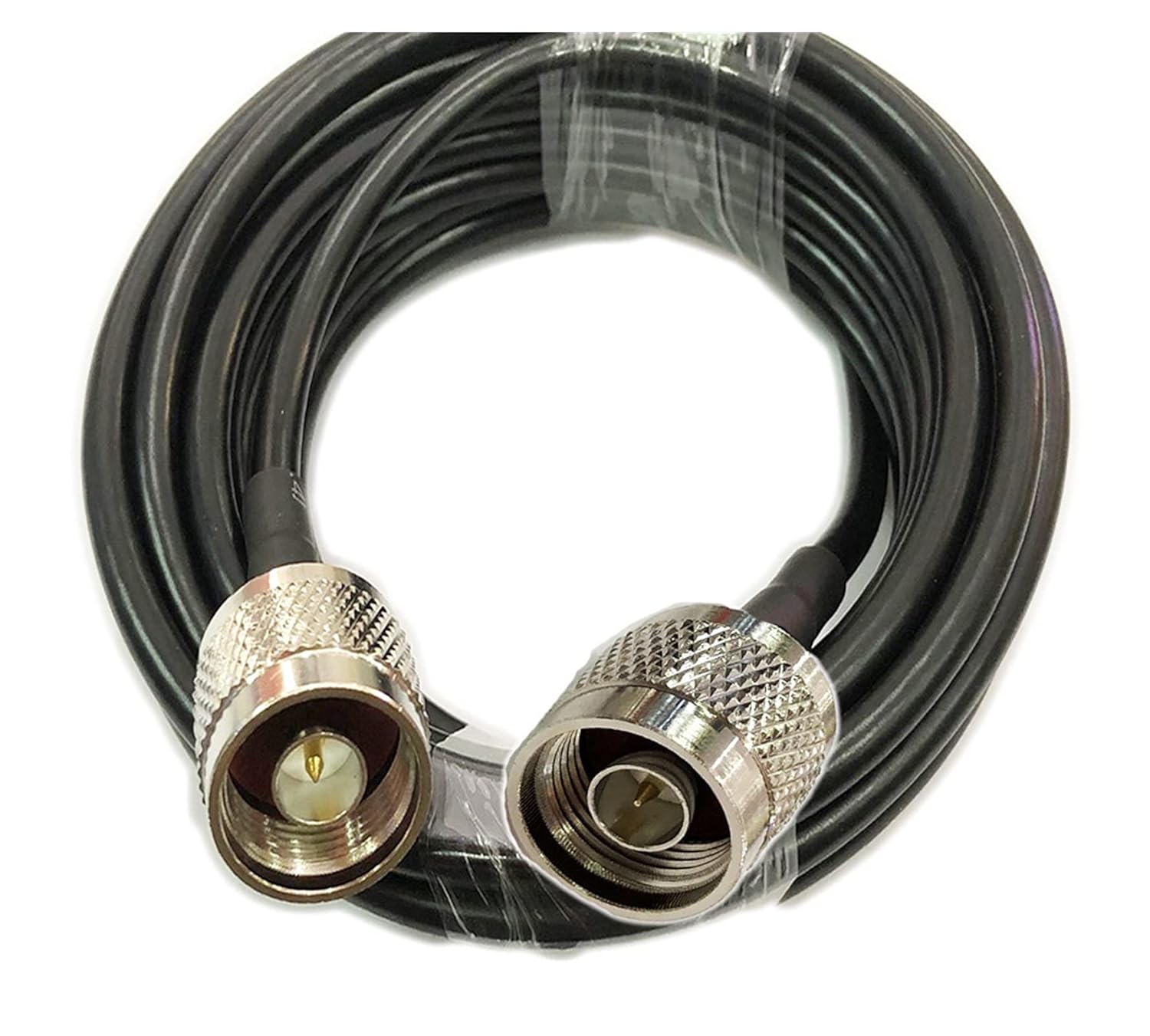 Yige Store 50-3 RG58 同軸ケーブル N オスから N オス コネクタ アダプタ ケーブル 50ohm 15/50