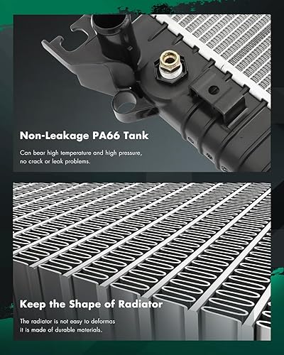 Miniatura 174 de SCITOO Radiador 2990 para Honda 2008-2012 para Accord 2.4L 2012-2015 para Honda para Crosstour 2.4L