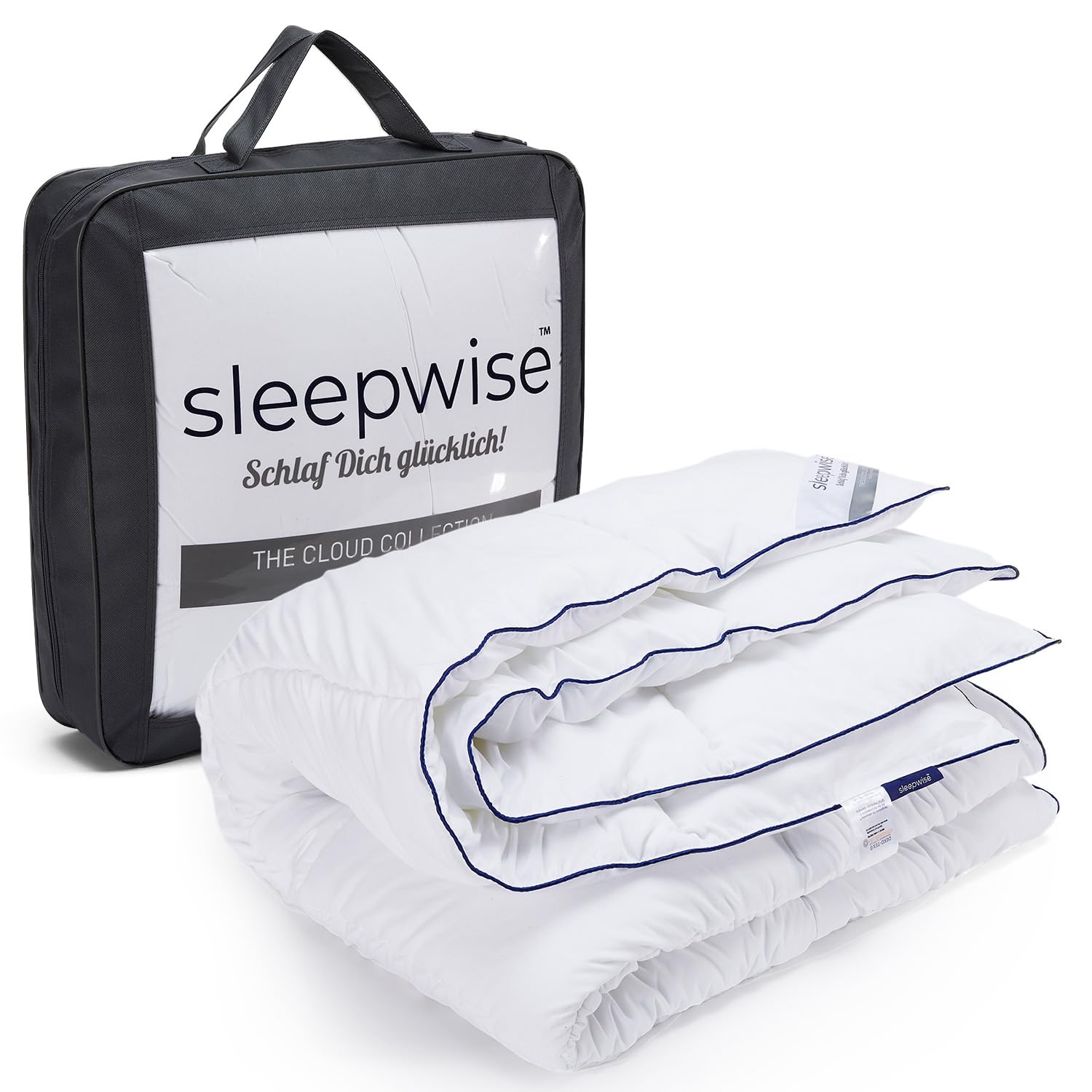 Sleepwise piumone 240x220 Estivo, Certificato Oeko-Tex, per Chi soffre di allergie, piumone Traspirante e Accogliente
