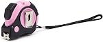 Amazon Basics Retractable Tape Measure - 4.88 Meters, Pink