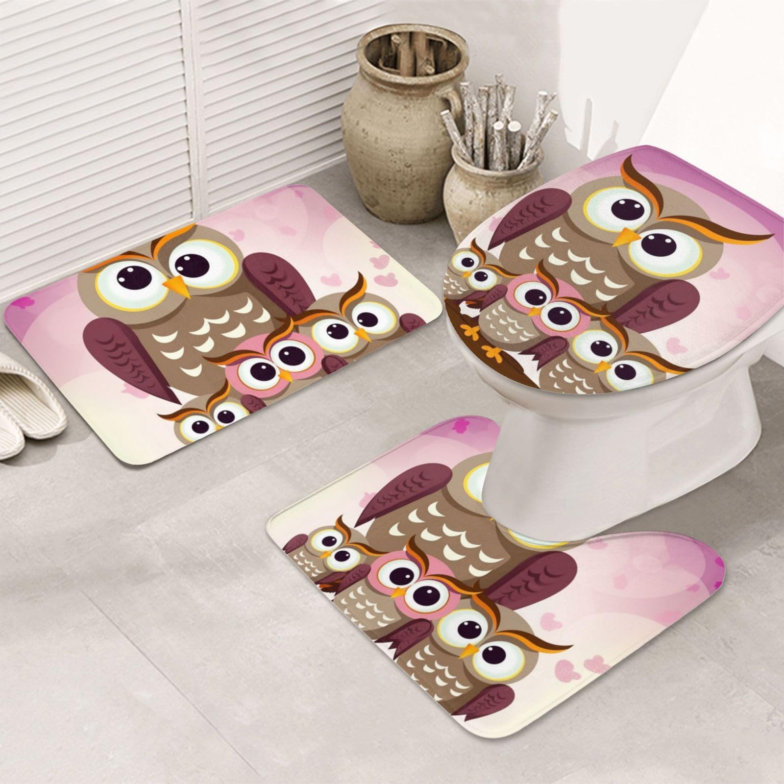 Tapis de bain antidérapants et absorbants VACSAX pour une sécurité maximale