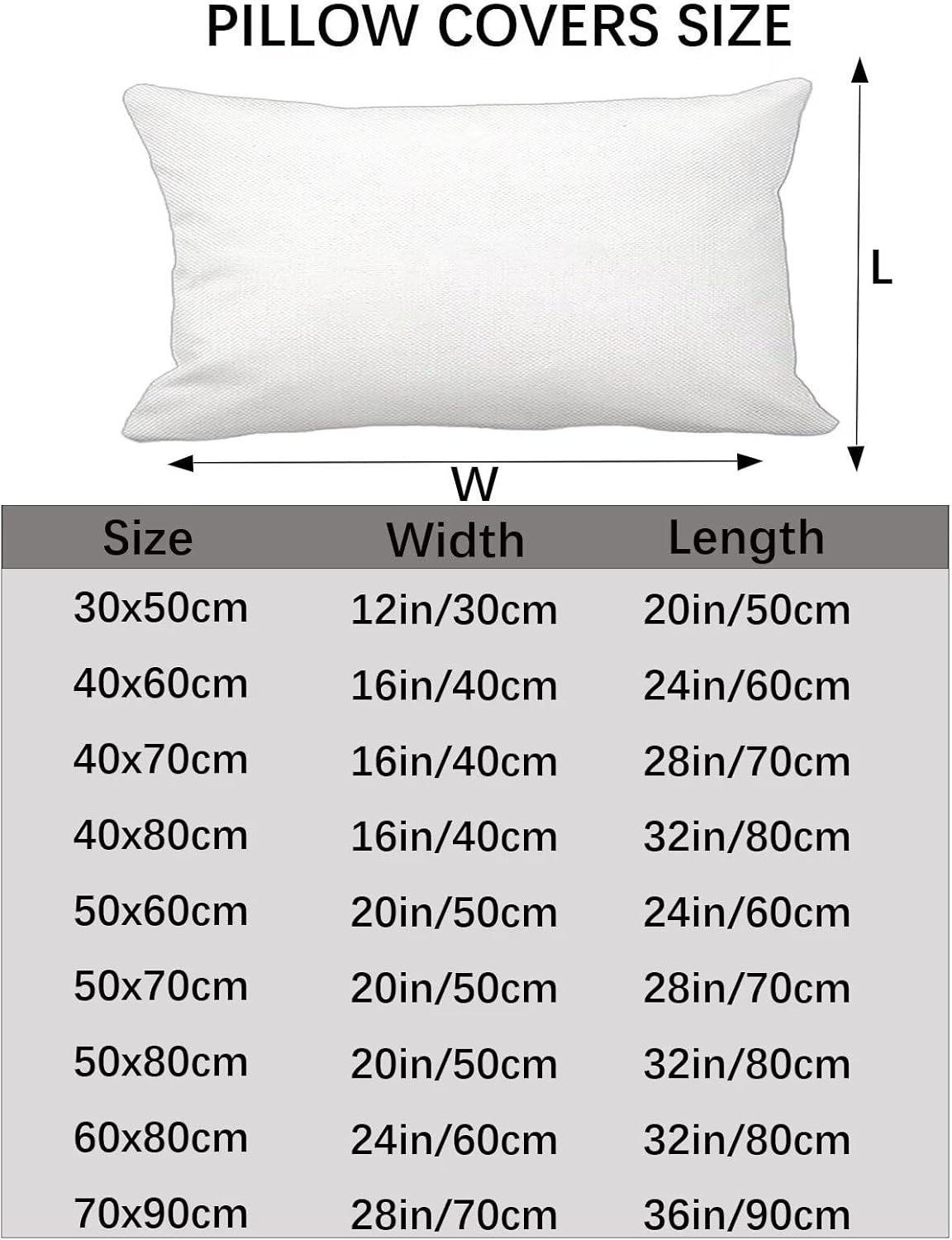 Green Throw Pillow Covers 16x28 in Set of 4, Rectangle Waterproof Soft Lumbar Pillow Covers Flower, Sofa Decorative Cushion Covers with Invisible Zipper Design, Home Room Decor, Gifts for Women G-V