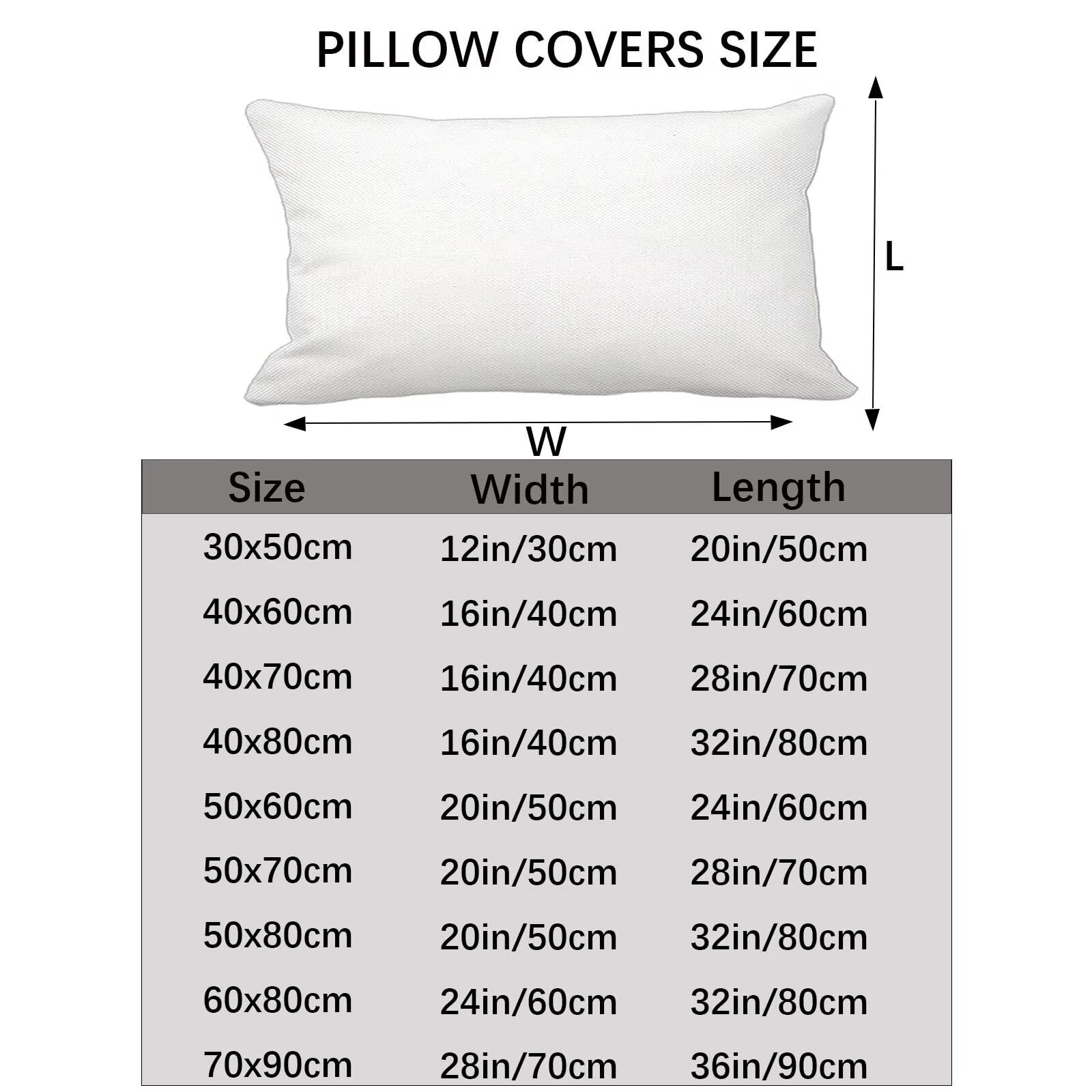 Kissenbezug 40x80 cm 4er Set, Abstrakt Kissenbezug Retro Muster mit Unsichtbarem Reißverschluss, Rechteck Outdoor Kissen Wetterfest Linen Doppelseitig Dekokissen für Home Zimmer Deko Aesthetic 5-8