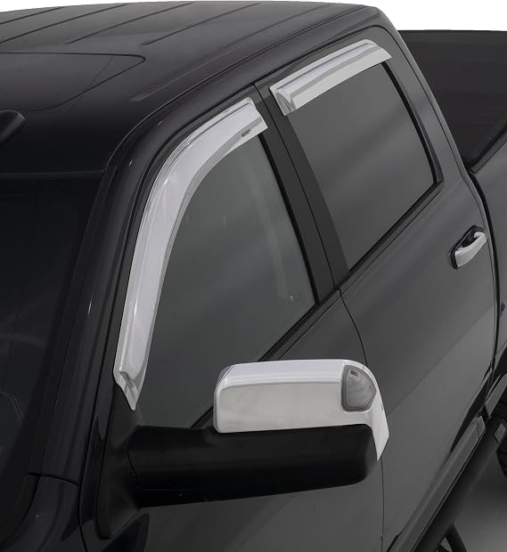 Stampede | Tape-Onz Sidewind Deflectors | 2009 - 2018 Dodge Ram 1500 Standard Cab - Smoke, 2 Pcs. | 6248-2