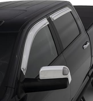Stampede | Tape-Onz Sidewind Deflectors | 2009 - 2018 Dodge Ram 1500 Standard Cab - Smoke, 2 Pcs. | 6248-2