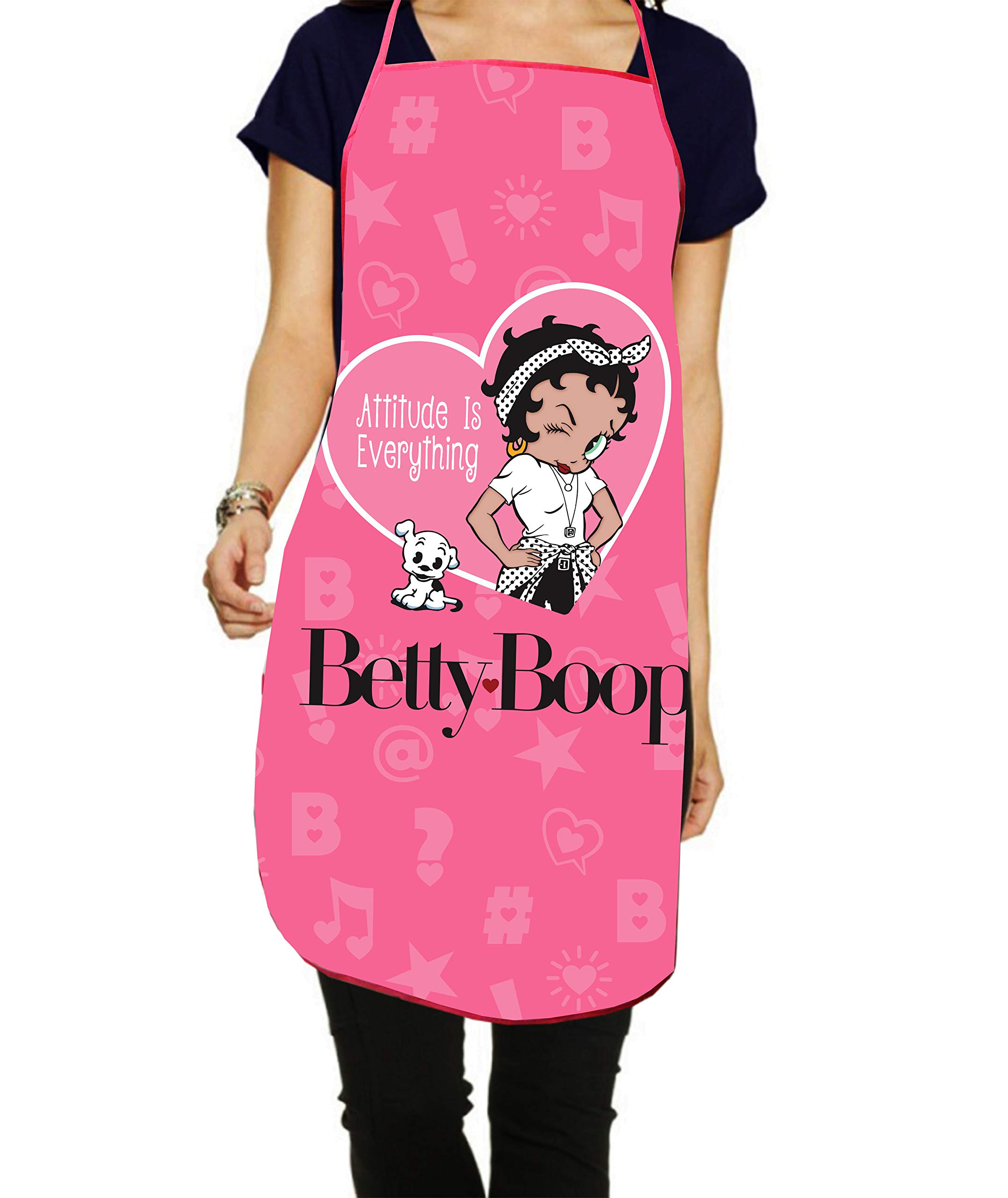Mid-South Products Betty Boop Kitchen Apron - Attitude is Everything