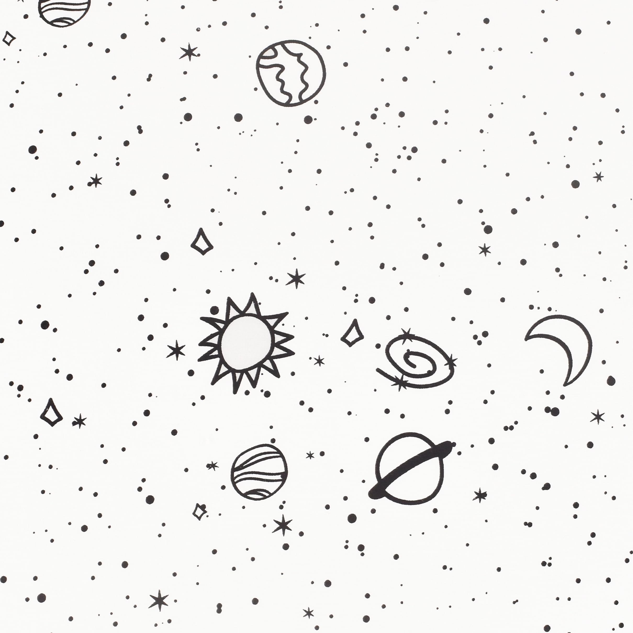 Scientific Sleep - Juego de sábanas, 4 piezas, 100 % algodón, niños y adolescentes, sábana encimera, sábana bajera y funda de almohada, para niños (galaxia, sistema solar, queen)
