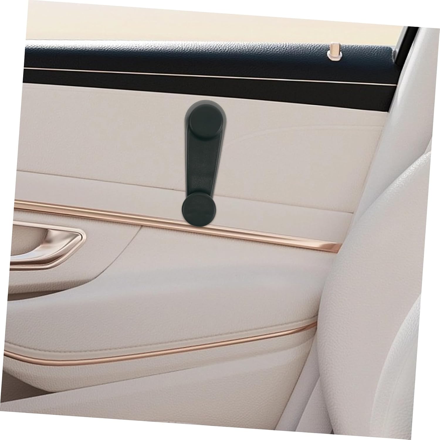 POPETPOP Window Transmission Crank Manual Car Replacement and 2pcs Handles Plastic Window Crank Lever with Universal Compatibility Efficient for Glass Regulator Front Vehicle Door