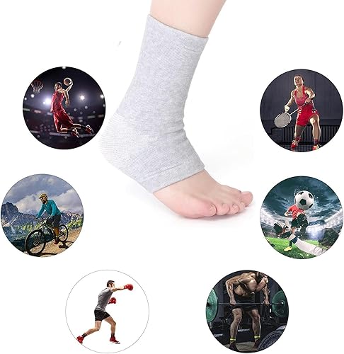 Miniatura 7 de Mangas de compresión para pies, mangas de compresión para pies, mangas para pies para dormir, mangas para pies para mujeres, Gris