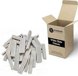 Slate pencil white slate grooves joint slate pencil 1KG box slate pencil