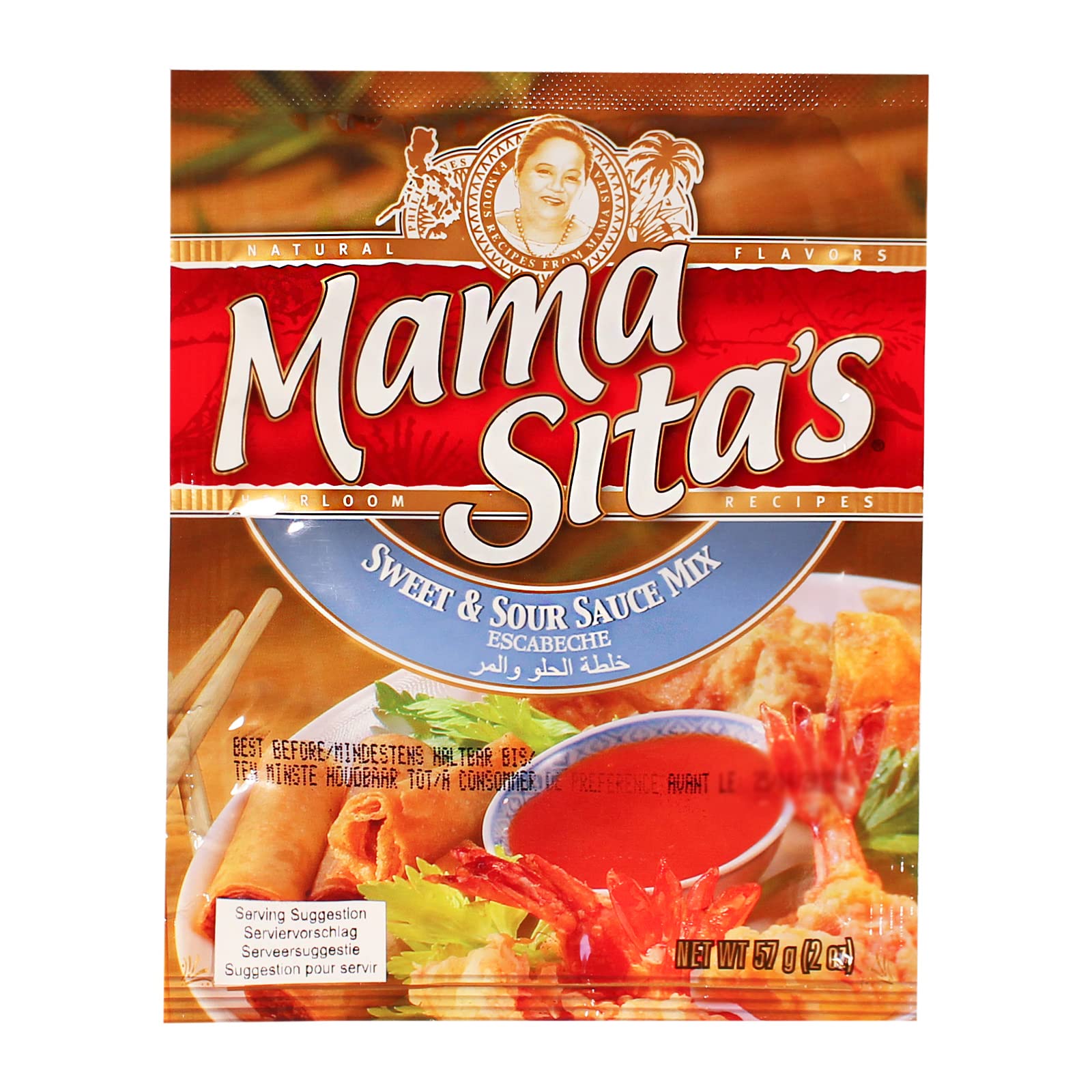 12er Pack (12x 57g) Mama Sita´s Suess Sauer Mix (Papa Vo®)