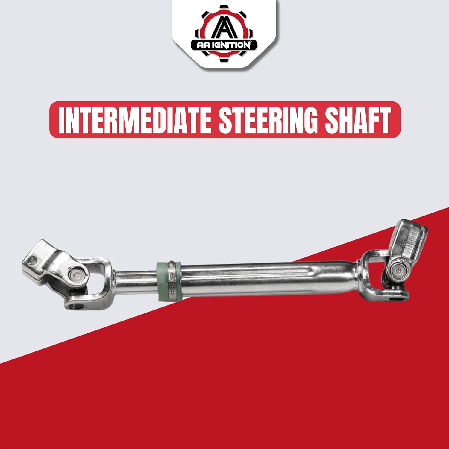 Intermediate Steering Shaft with U Joint Coupler - Replaces 8L1Z-3B676-A - Compatible with Lincoln Navigator and 2009-2014 Ford F150 and 2007-2014 Expedition