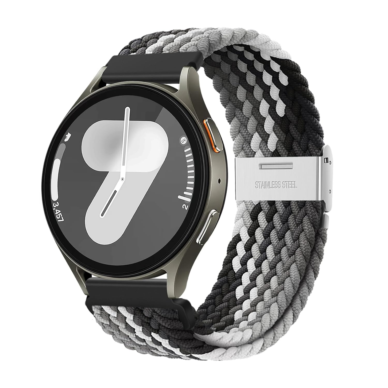 XMUXI 20mm Braided Watch Straps Compatible with Samsung Galaxy Watch 6 Classic Strap 43mm 47mm/Galaxy Watch 7 6 5 4 Nylon Solo Loop Replacement Watch Band for Amazfit GTS 4 (No Watch) XMUXI 20mm Braided Watch Straps Compatible with Samsung Galaxy Watch 6 Classic Strap 43mm 47mm/Galaxy Watch 7 6 5 4 Nylon Solo Loop Replacement Watch Band for Amazfit GTS 4 (No Watch)