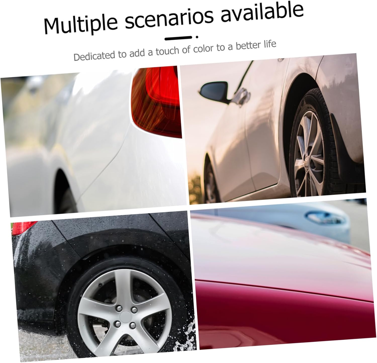 VILLCASE 8pcs Decal Removal Tool Rubber Eraser Wheel Adhesive for Automotive Cleaning Applications