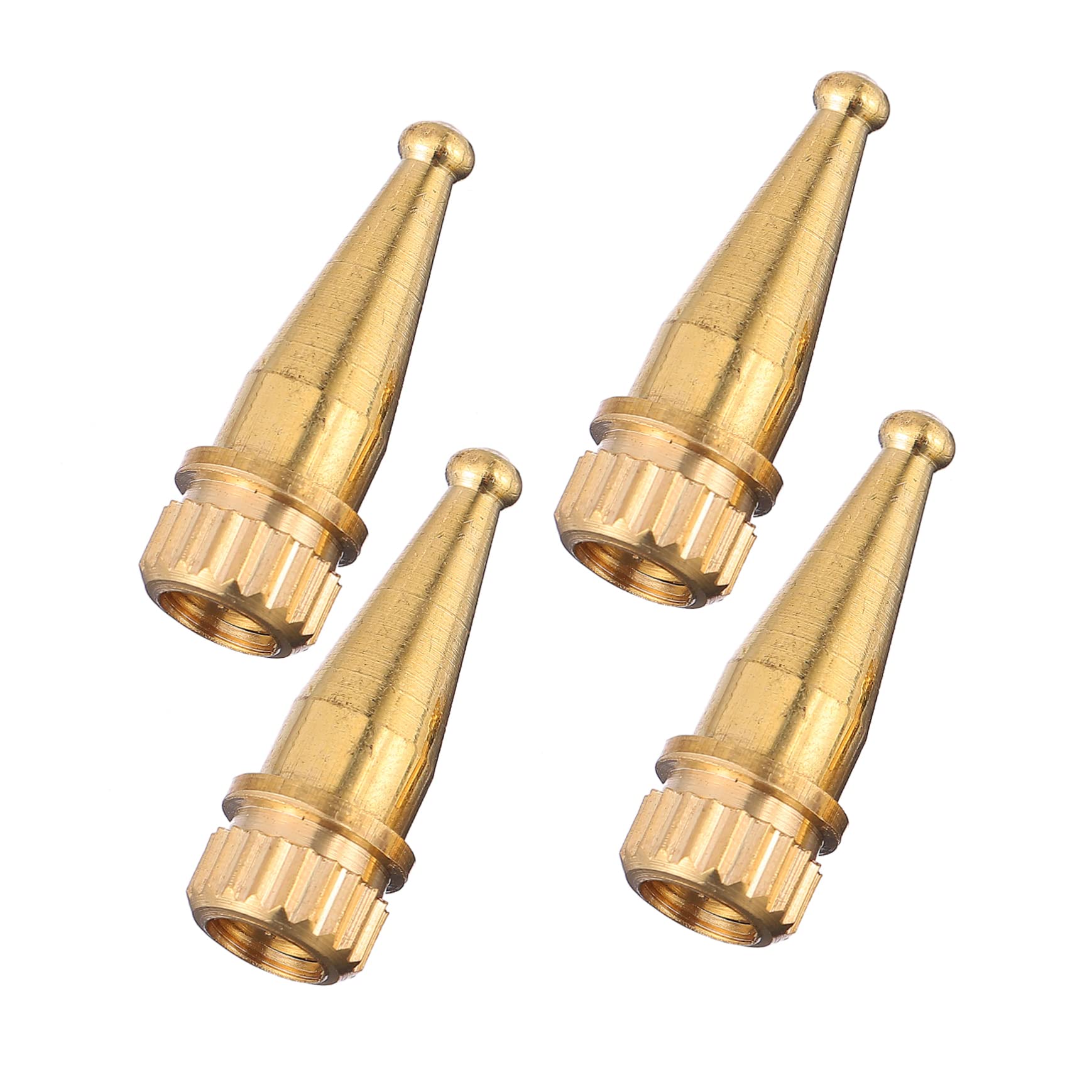 Mipcase 4pcs Copper Speaker Spikes for Shockproof Isolation Lightweight Sound Stand Feet for Amplifiers Turntables and Quality Material