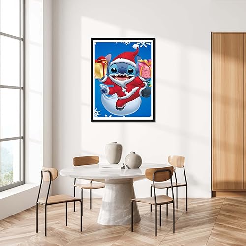 Miniatura 4 de PALODIO Juego de pintura de diamante 5D para adultos, pintura de diamante de dibujos animados, pintura de bordado de diamantes de Navidad,