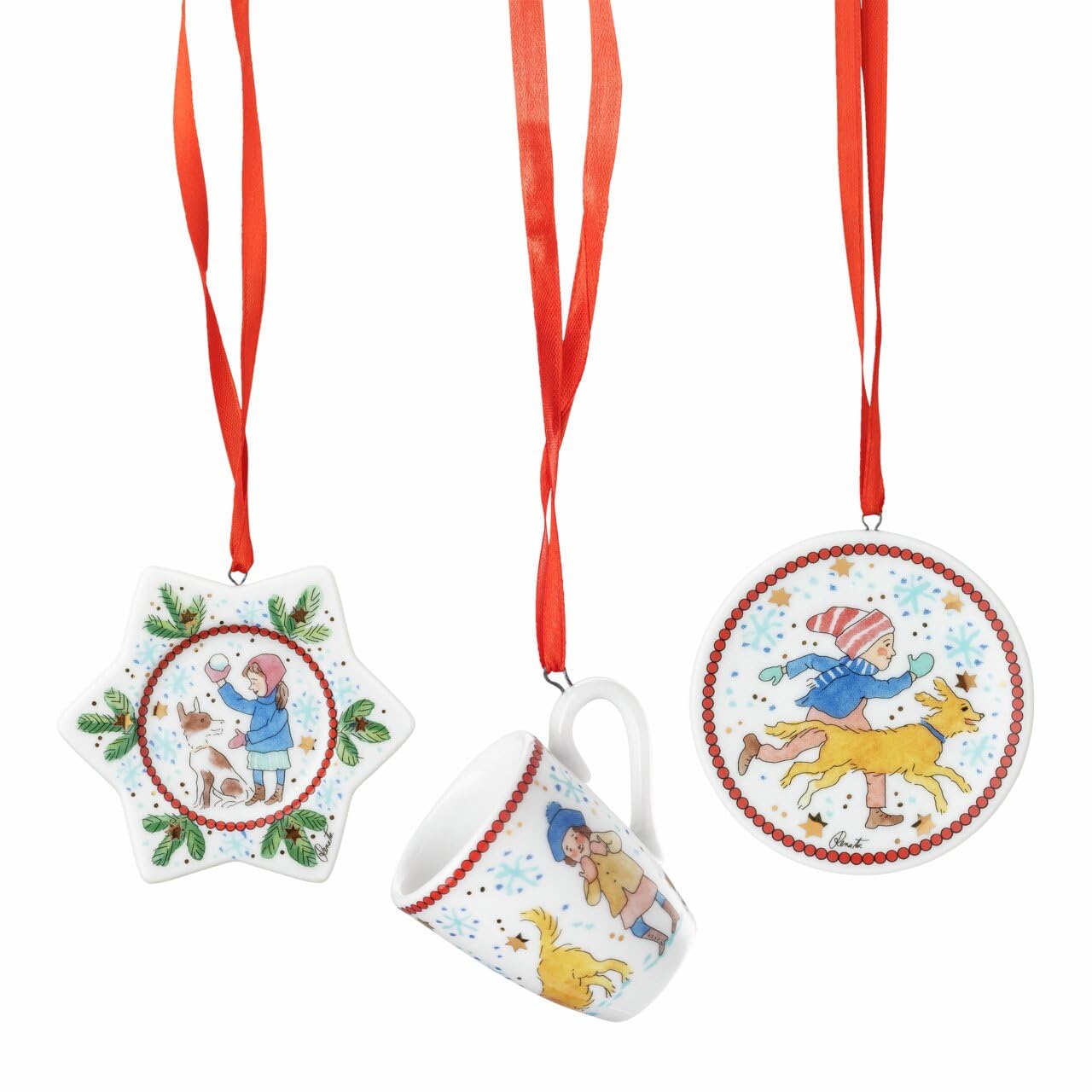 Hutschenreuther Weihnachts-Sammelkollektion 2025: Mini-Set 3-teilig Weihnachtsspiele