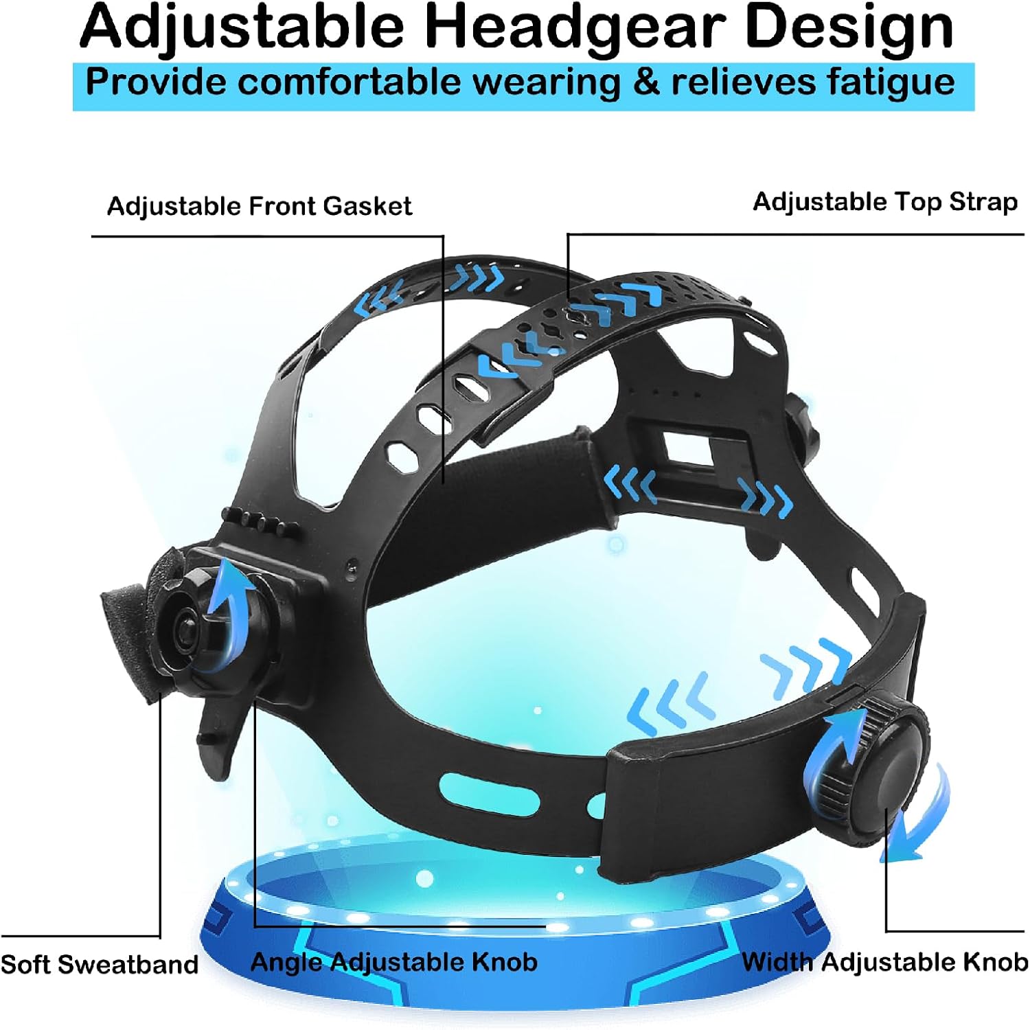 Anatomy of an Adjustable Welding Headgear