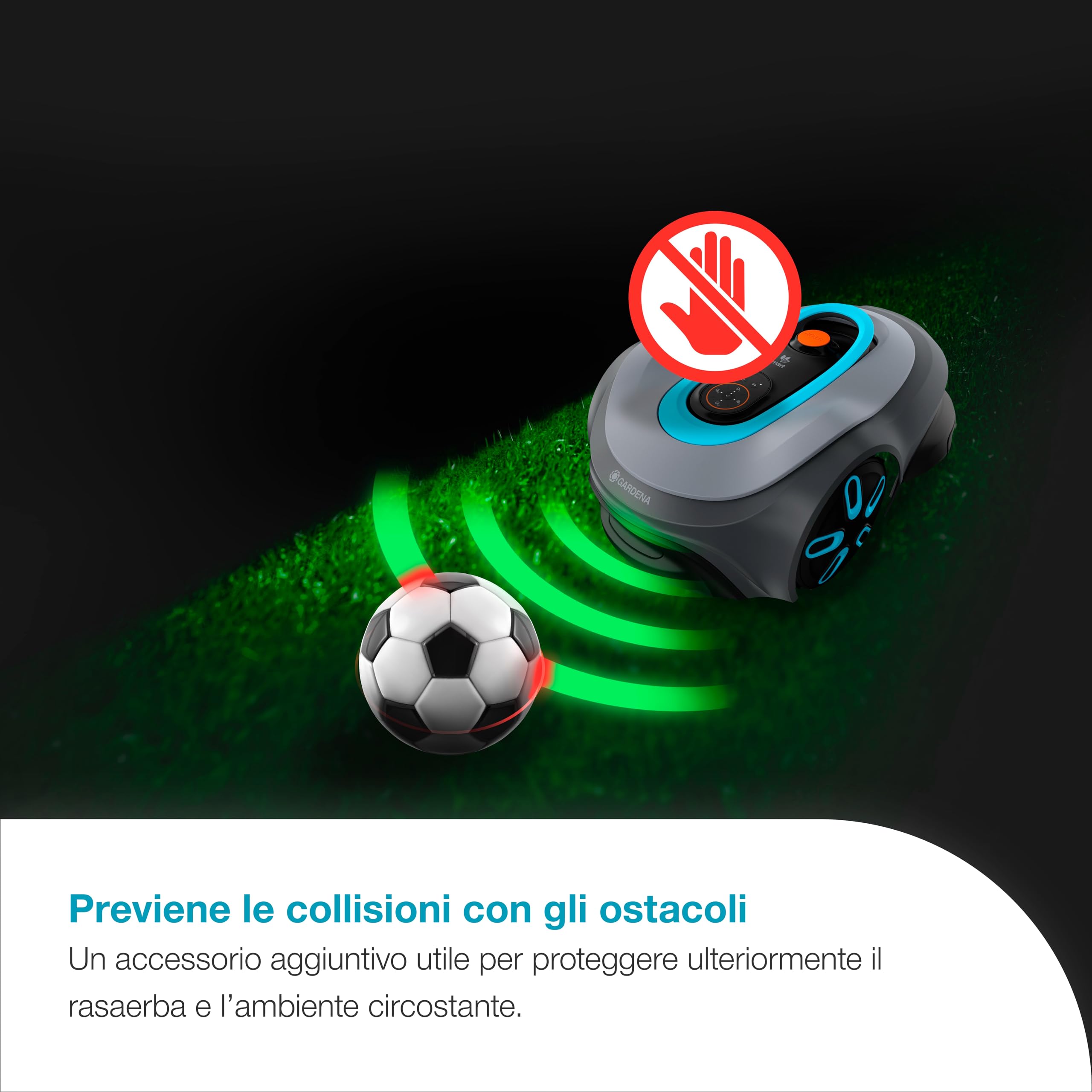 GARDENA Radar anticollisione per robot rasaerba SILENO (smart)