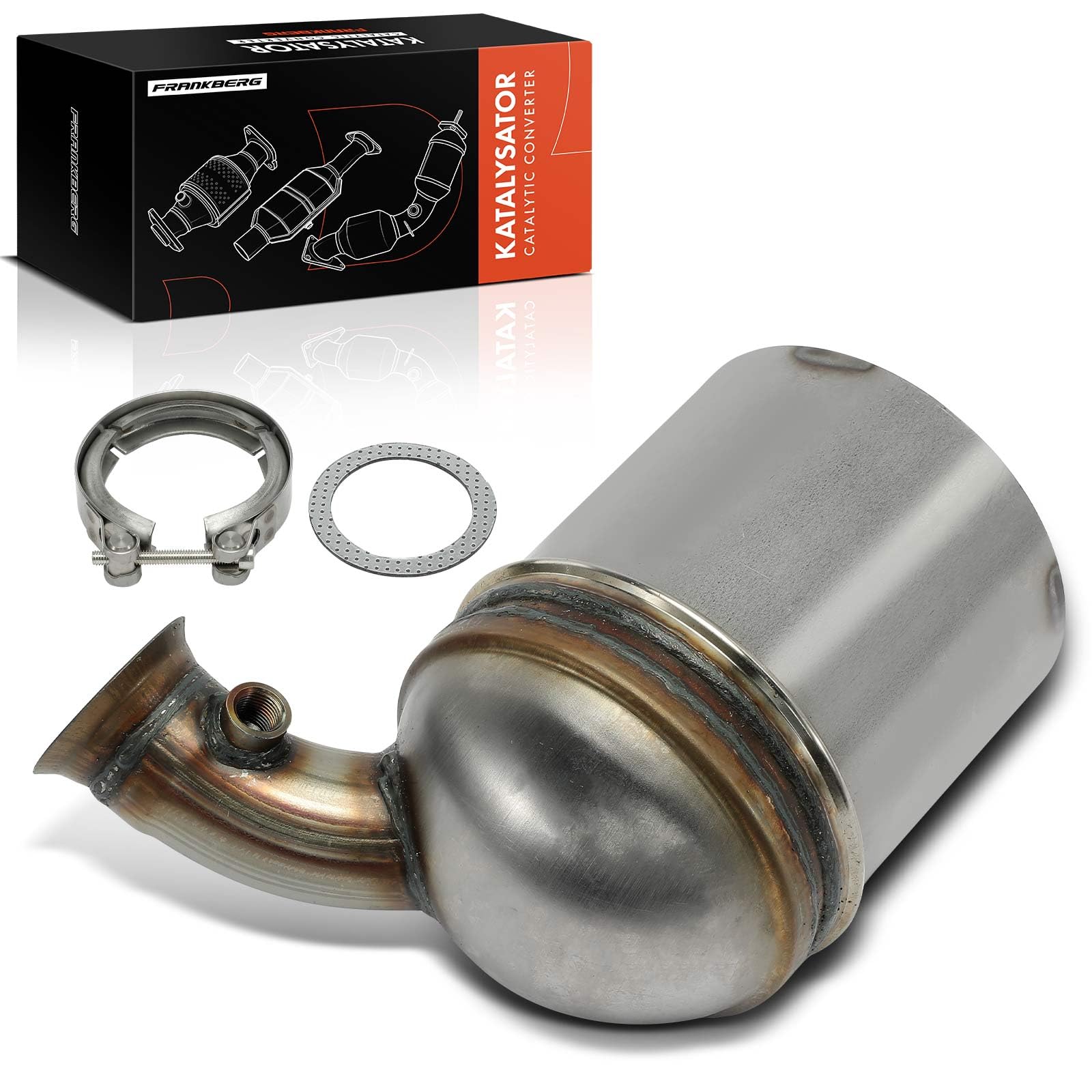 Frankberg Filtro de partículas diésel 1606857180 | Compatible con: 207 WA WC, C3 II SC, 208 I CA CC, 208 Caja/Portaequipajes CR, 206+ 2L 2M, 2008 I CU