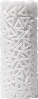 Tenga Pile 3D, Funda Masturbadora, 4.8 x 11.6 x 4.8 cm, Color Blanco - 126 gr