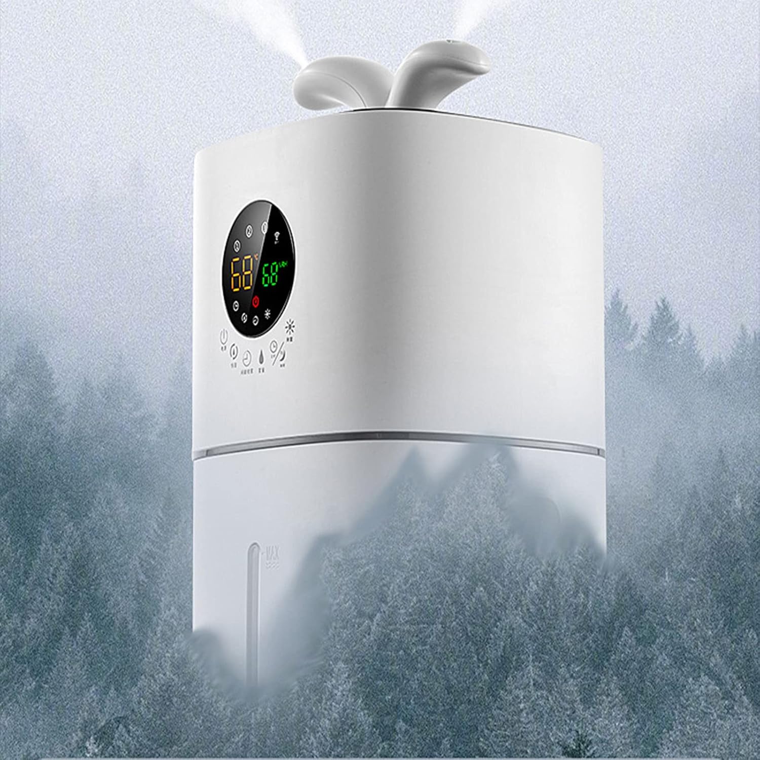 Humidifiers 16 L Humidifier for Bedroom Humidifiers for Home and Plants Humidifiers for Baby with 0~12 Hours Timing Waterless Auto-Off for Home Baby Office