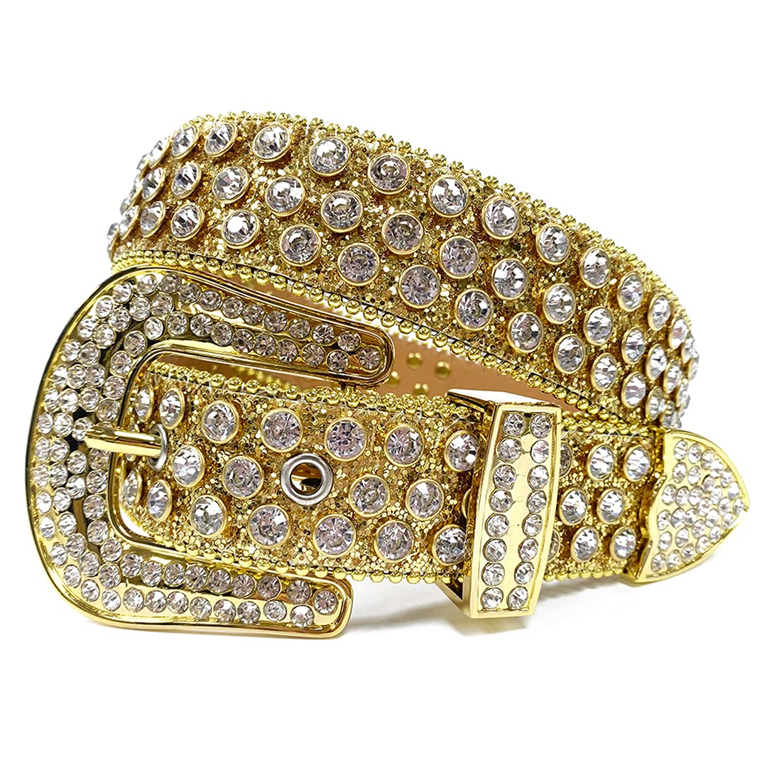 Różowy kryształ górski pasek damski męski jakość kryształ wysadzany paskiem mężczyzna kobiety Ceinture Femme Cinto De Strass do dżinsów deeratywne białe złoto 102 cm